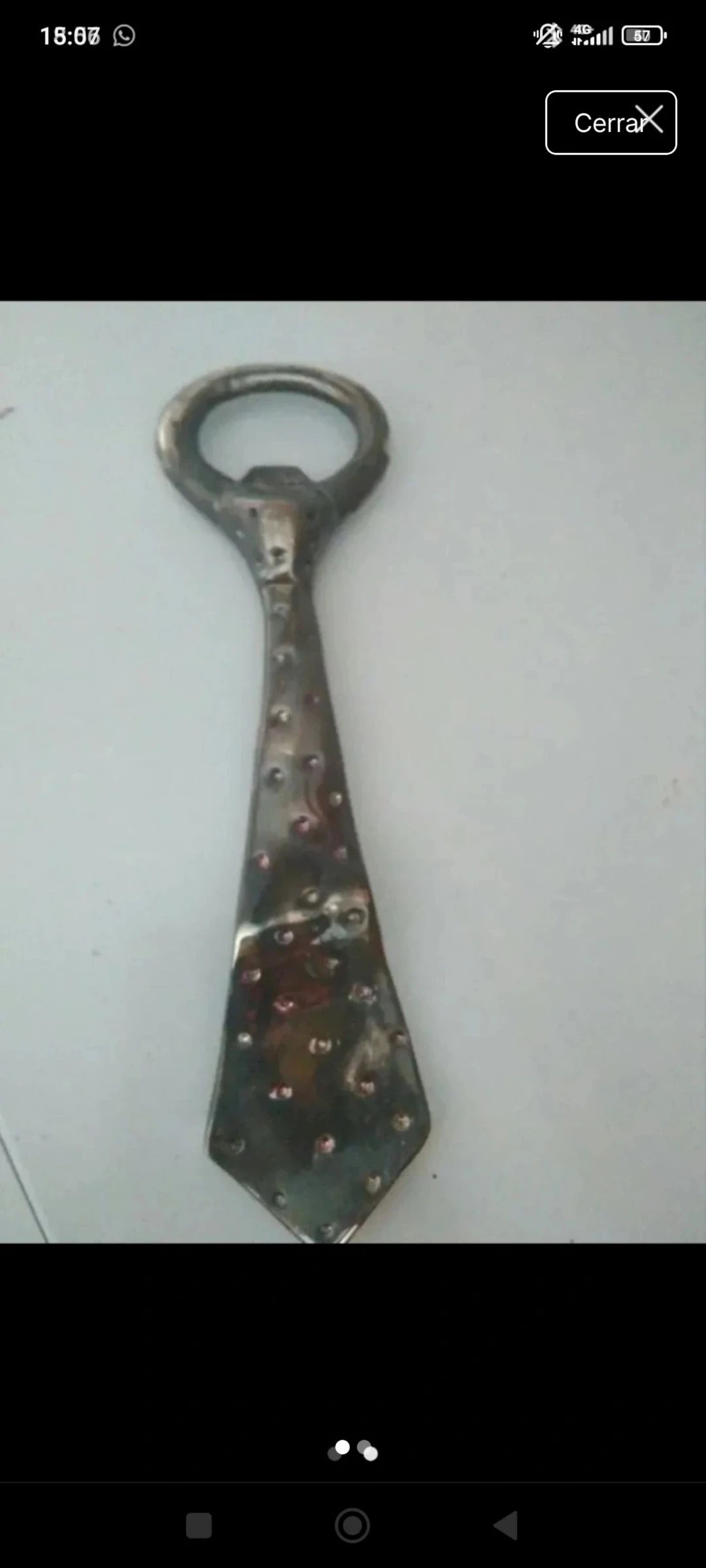 Abrebotellas plata/alpaca – photo 2